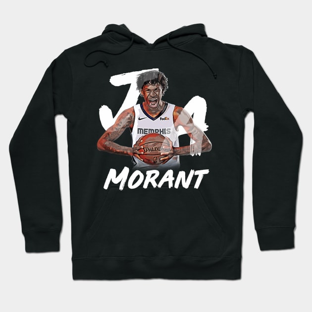 Ja Morant Hoodie by edbertguinto